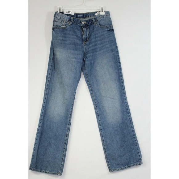 Old Navy Other - Old Navy Blue Denim Boot Cut Jeans Size 14 Husky, Adjustable Waistband boys
